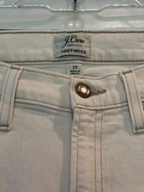 J Crew toothpick jean